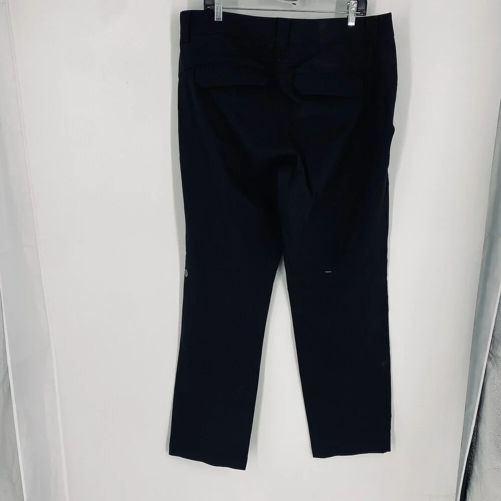 Lululemon Mens Pants Size 38 Black Houndstooth Active Work Pants Softshell
